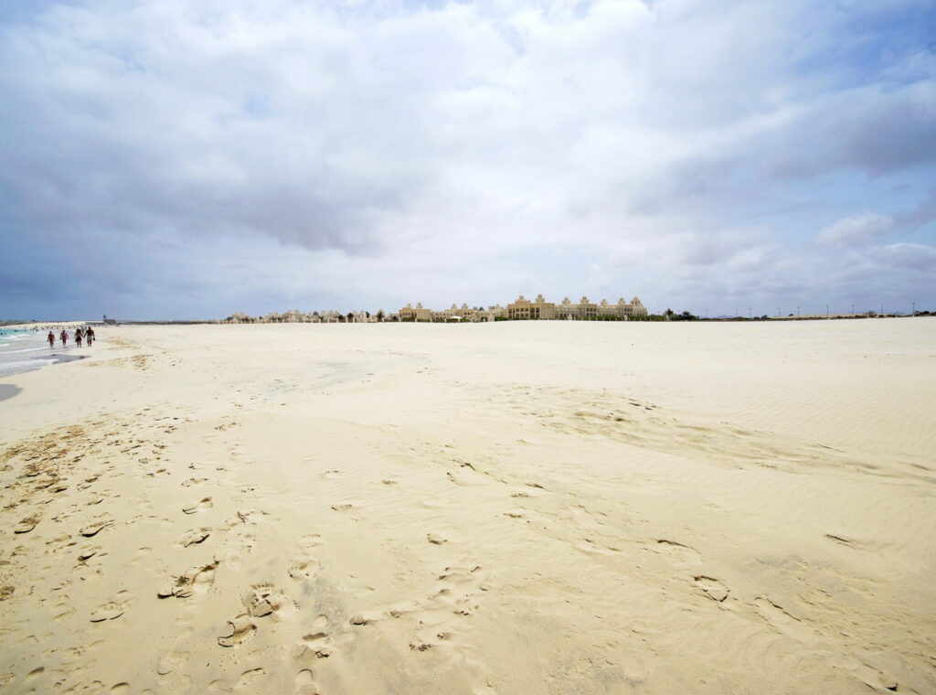 Strand beim Hotel