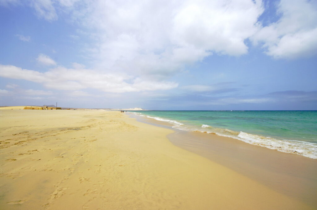 Strand beim Hotel