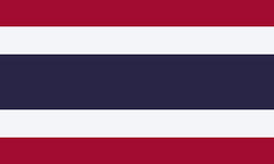 Flagge Königreich Thailand