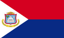 Flagge Kleine Antillen Sint Maarten