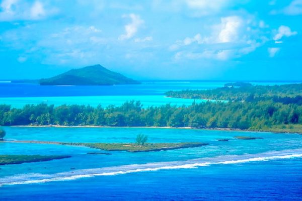 Lagune auf Bora Bora