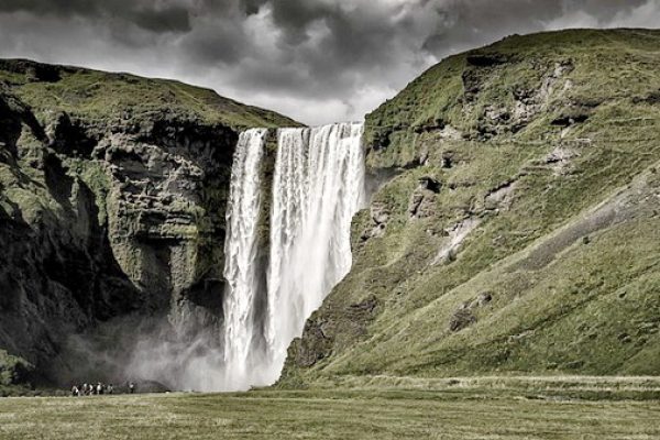 Skógafoss Wasserfall